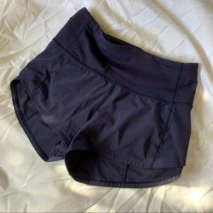 Lulu lemon speed up shorts